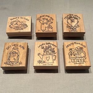 Stampin' UP stamp set “happy birthday greetings”.